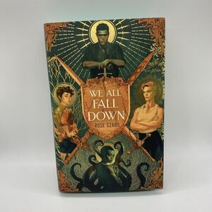 SIGNED Illumicrate We All Fall Down HC Rose Szabo hardcover HC with Slipcover SC